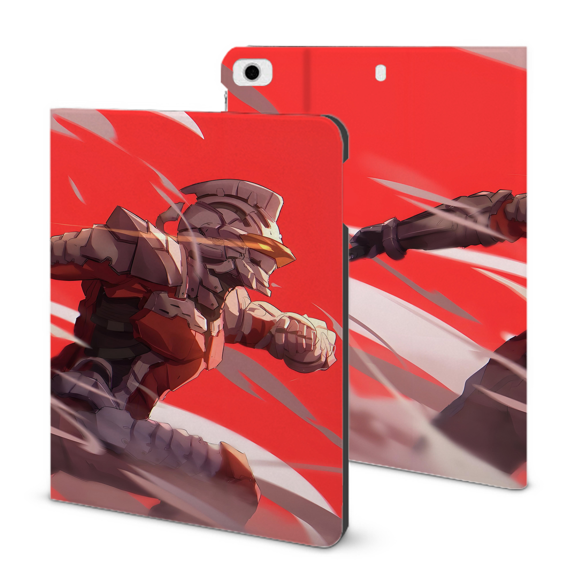 （画像用） ウルトラマン Ultraman IPad ケース ブック型 PUレザー TPU 耐衝撃 軽量 薄型 ペン収納なし 全面保護 IPad 各モデル対応